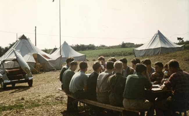 Bild von 1947 Zeltlager auf dem Kapf